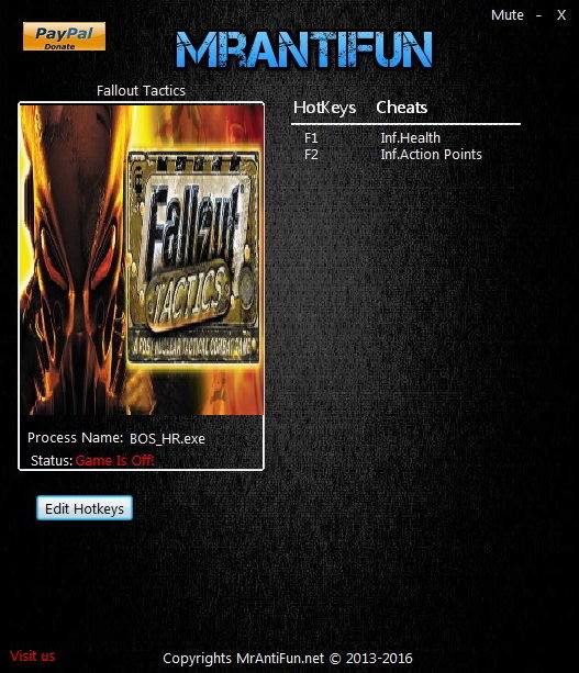 Трейнер +2 для версии 1.2001 от MrAntiFun