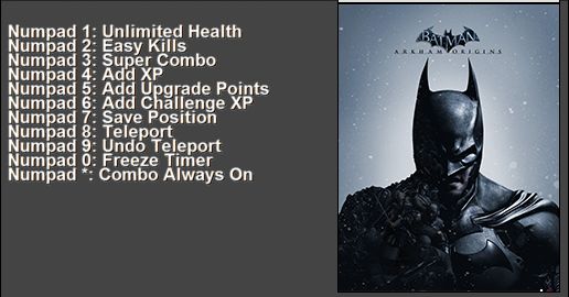 Batman: Arkham Origins - Trainer +11