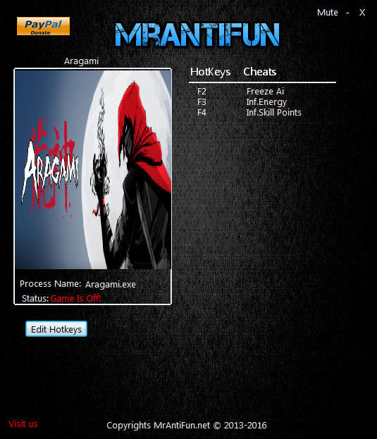 Трейнер +3 для версии 1.03 от MrAntiFun