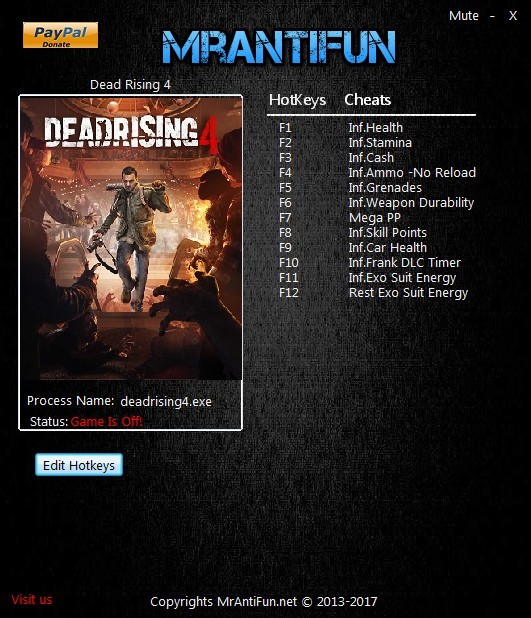Трейнер +12 для версии 1.03 от MrAntiFun