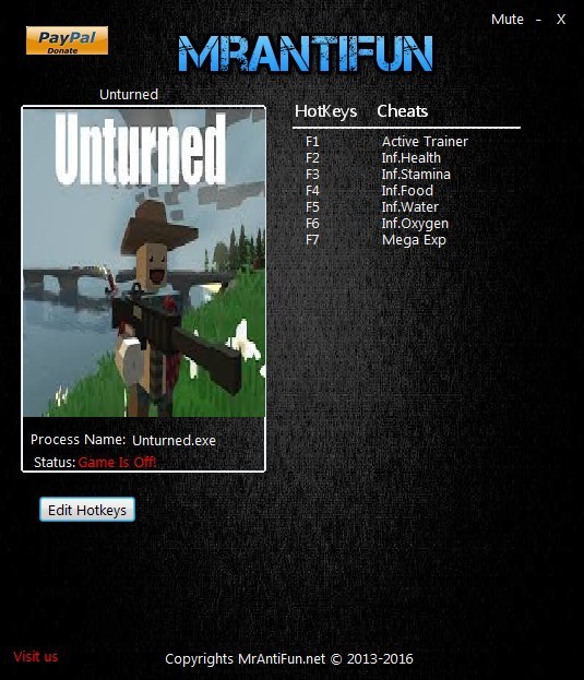 Трейнер +6 для версии 3.16.1.1: 64bit от MrAntiFun