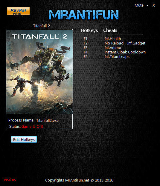 Трейнер +6 для версии 2.0.0.7 от MrAntiFun