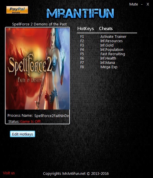 Трейнер +7 для версии 2.28.2124 от MrAntiFun
