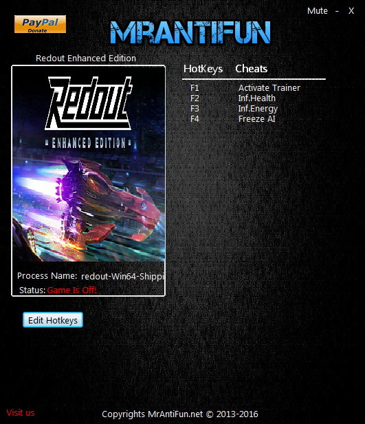 Трейнер +3 для версии Enhanced Edition 1.00 от MrAntiFun