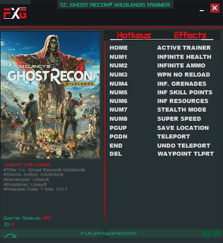 Трейнер +10 для версии от 27.07.2017 от FutureX