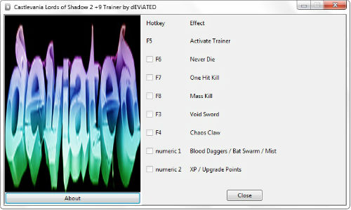 Трейнер +9 для версии 1.0 от dEViATED