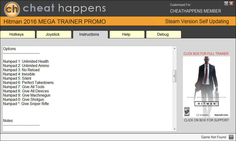 Трейнер +11 для версии 1.12.1 (DX11) от CheatHappens.com
