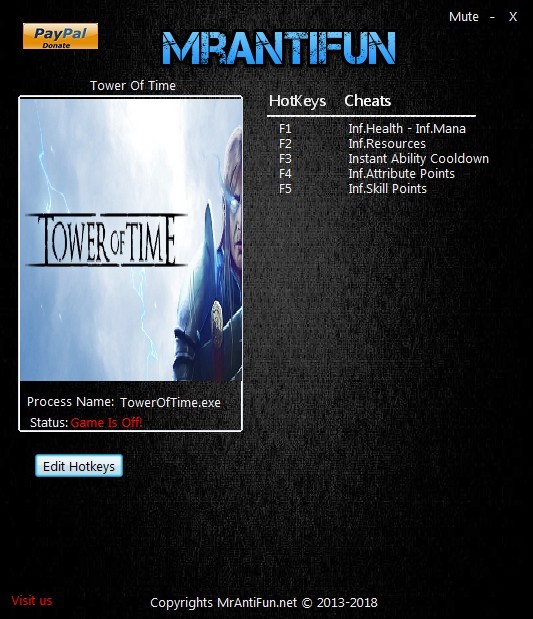 Трейнер +6 для версии 1.0.2.2062 от MrAntiFun