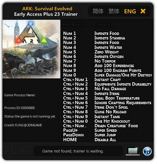 Трейнер +23 для версии Early Access 20150708 (v184) от FLiNG