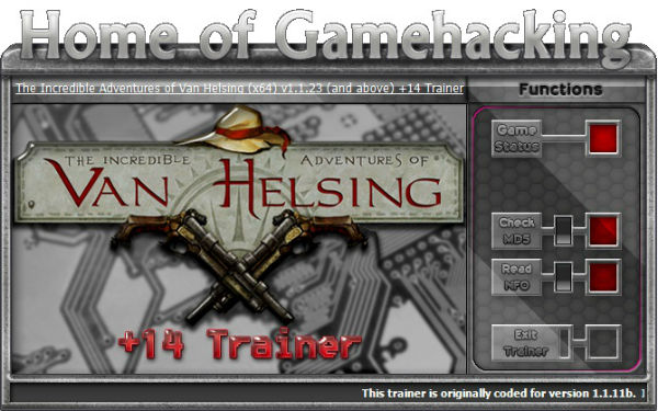 Трейнер +14 для версии v1.1.23 (Steam; x64) от HoG
