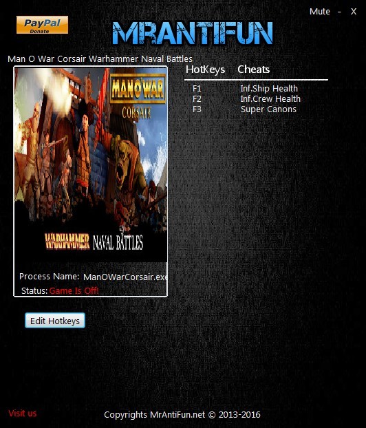 Трейнер +3 для версии 1.0.0 от MrAntiFun