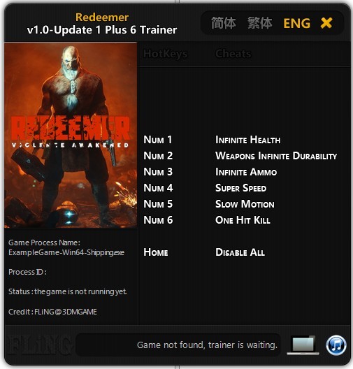 Трейнер +6 для версии 1.0 - Update 1 от FLiNG