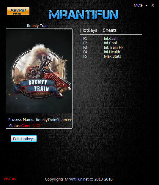 Трейнер +5 для версии 1.0.13761 от MrAntiFun