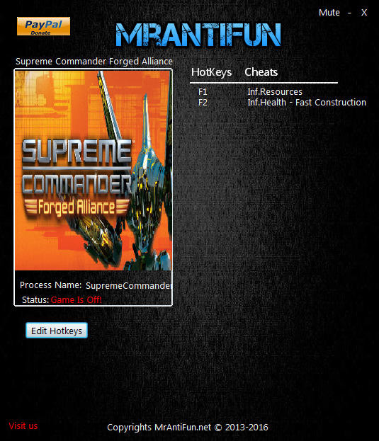 Трейнер +3 для версии 1.6.6 от MrAntiFun