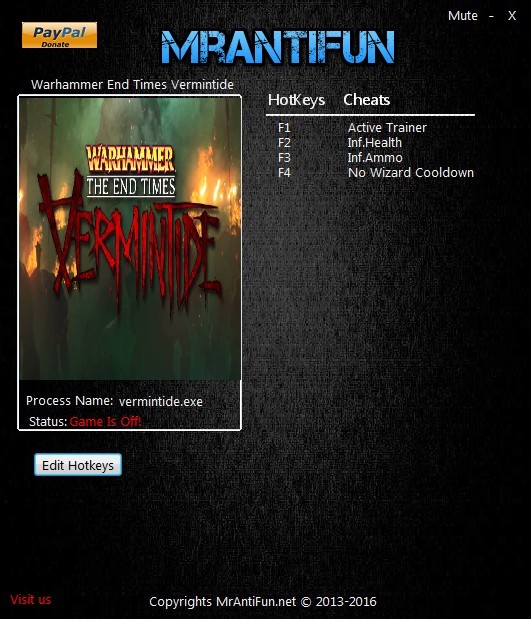 Трейнер +3 для версии 1.9.11 от MrAntiFun
