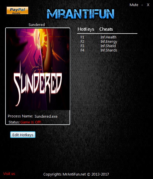 Трейнер +4 для версии 1.00 от MrAntiFun