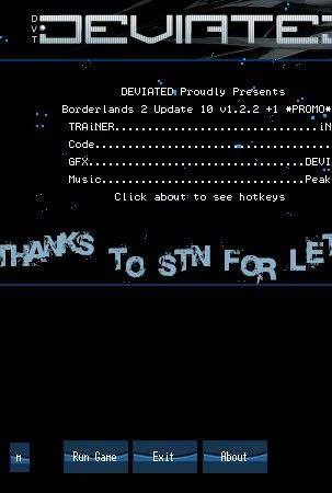 Трейнер +1 для версии 1.2.2 от dEViATED