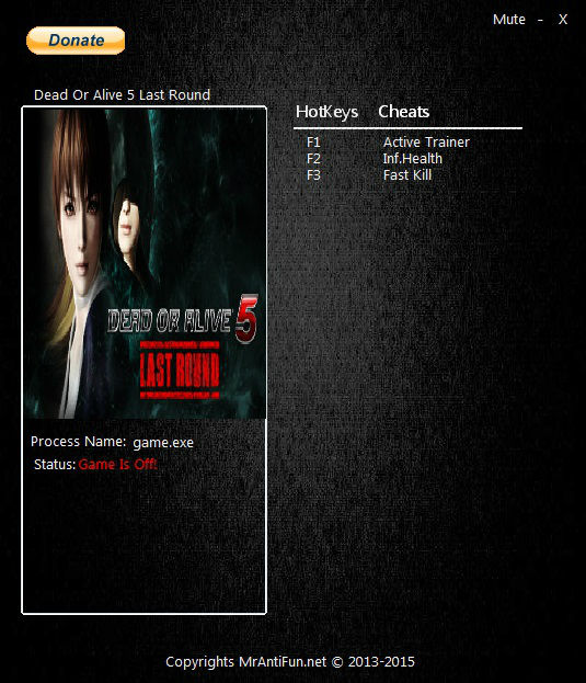 Трейнер +2 для версии 1.02 от MrAntiFun