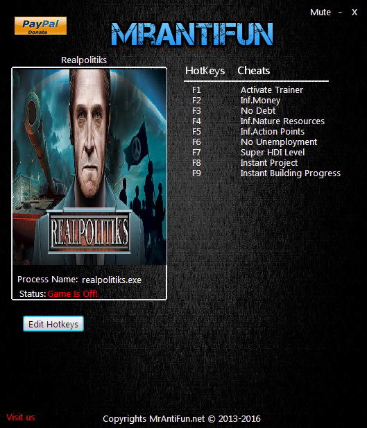 Трейнер +8 для версии 1.4.2 от MrAntiFun