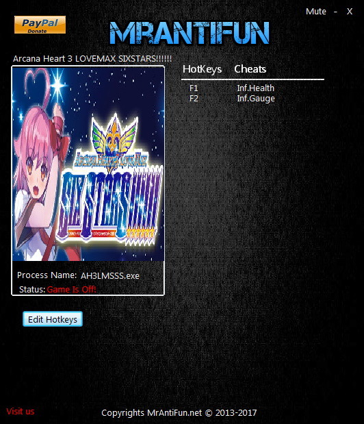 Трейнер +2 для версии 1.04 от MrAntiFun