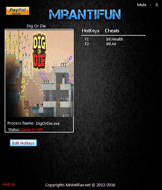 Трейнер +2 для версии 0.24 от MrAntiFun