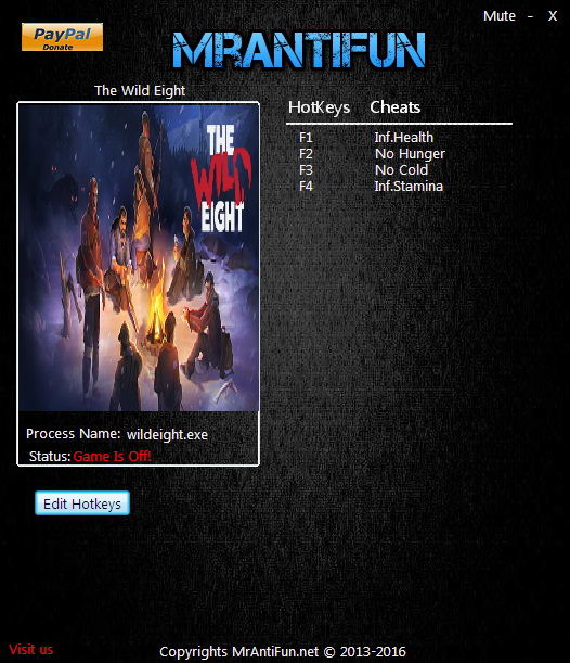 Трейнер +4 для версии 0.7.28 64bit от MrAntiFun