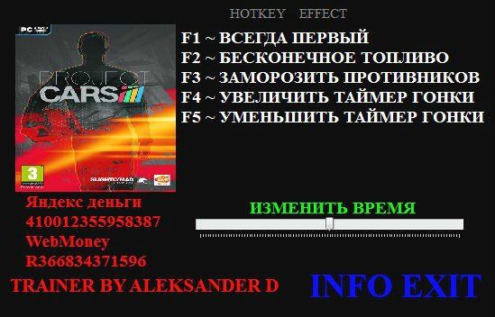 Трейнер +6 для версии 1.02 (b1.0.1.2) от Aleksander D