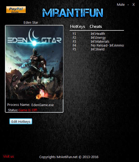 Трейнер +6 для версии 0.1.16.25045 от MrAntiFun