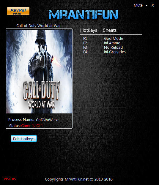 Трейнер +4 для версии 1.7.1263 от MrAntiFun