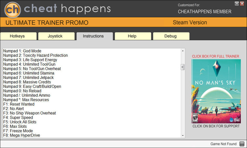 Трейнер +28 для версии 1.23 от Cheat Happens