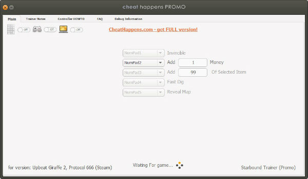 Трейнер +1 для версии Upbeat Giraffe v2 p666 от CH