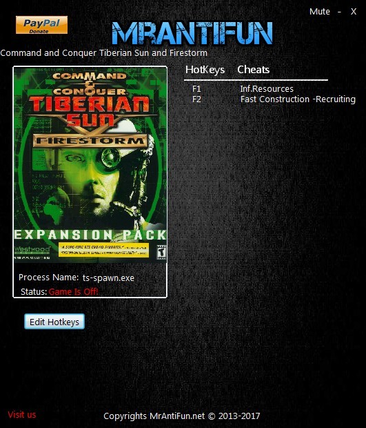 Трейнер +3 для версии от 09.21.2017 от MrAntiFun