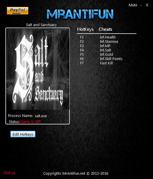 Трейнер +7 для версии 1.0.0.6 от MrAntiFun