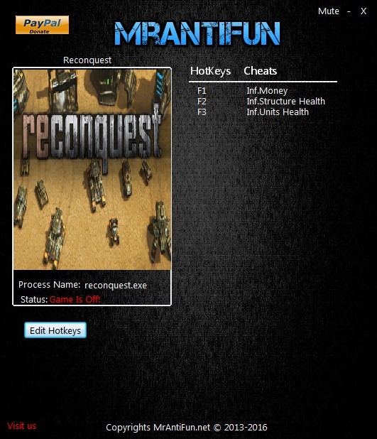 Трейнер +3 для версии 1.838 от MrAntiFun