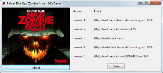 Трейнер +3 для версии 1.0 от HDxDaniel