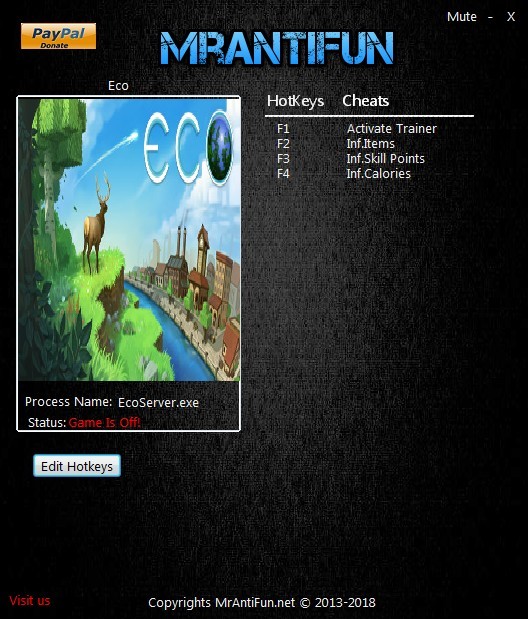 Трейнер +3 для версии 0.7.3.3 от MrAntiFun