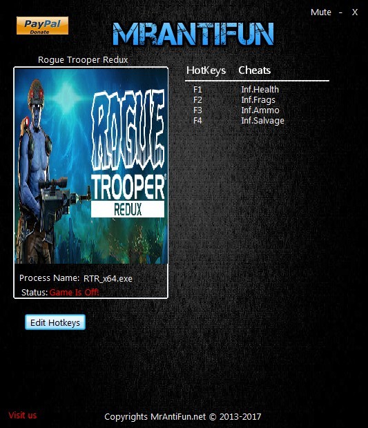 Трейнер +4 для версии от 11.09.2017 от MrAntiFun