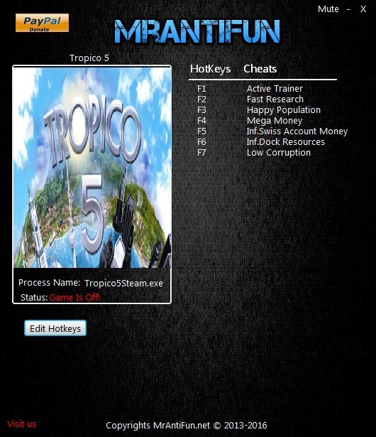 Трейнер +6 для версии 1.10 от MrAntiFun
