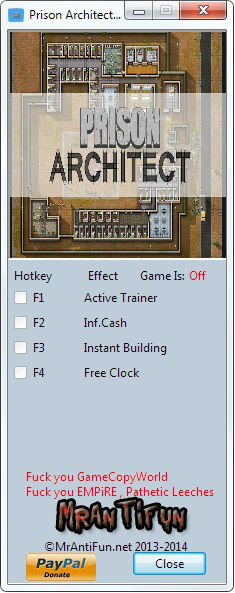 Трейнер +4 для версии Alpha 22 от MrAntiFun