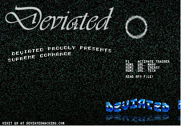 Трейнер +3 для версии 1.9 от KEMiCZA/DEViATED