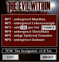 Трейнер +6 для версии 1.0 (DLC The Assignment) от dR.oLLe