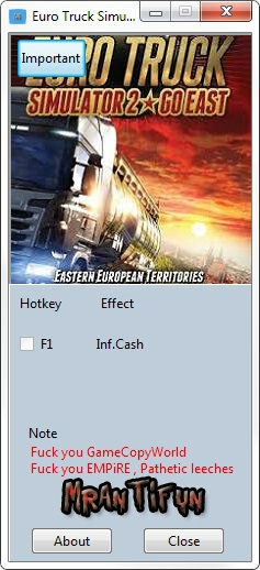 Трейнер +1 для версии 1.7 (Going East!) от MAF