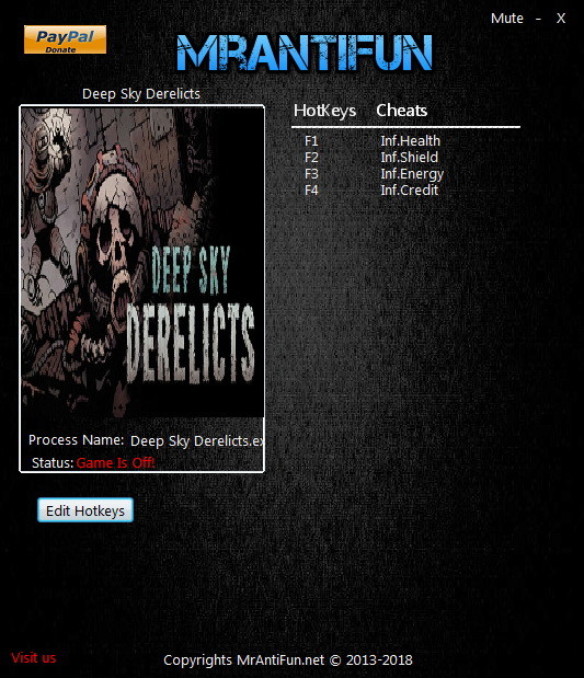 Трейнер +4 для версии 0.4.1 от MrAntiFun