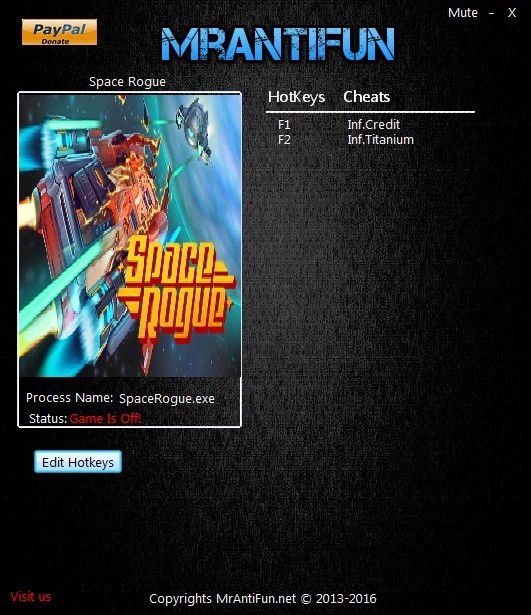 Трейнер +2 для версии 1.45 от MrAntiFun