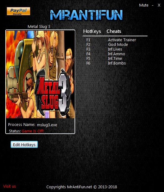 Трейнер +5 для версии от 04.29.2018 от MrAntiFun