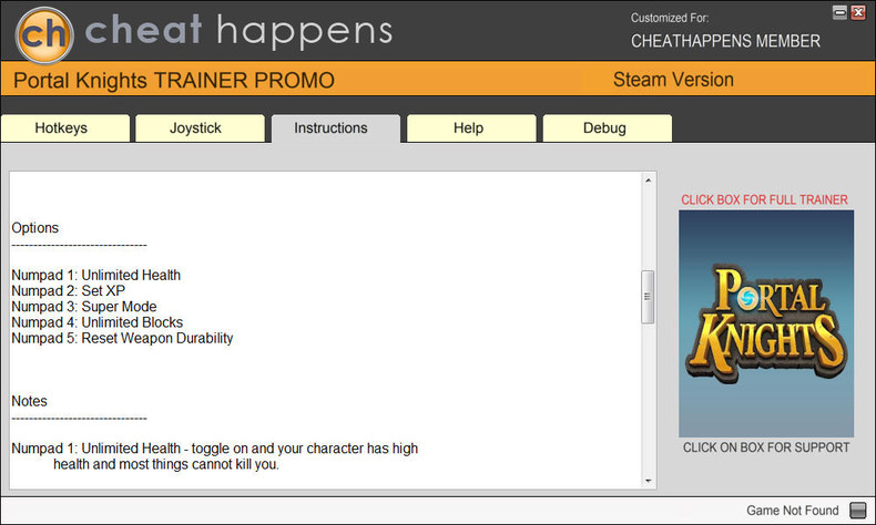 Трейнер +5 для версии 0.7.1 от Cheat Happens