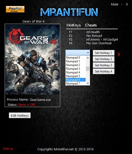 Трейнер +5 для версии 12.3.0.2 от MrAntiFun