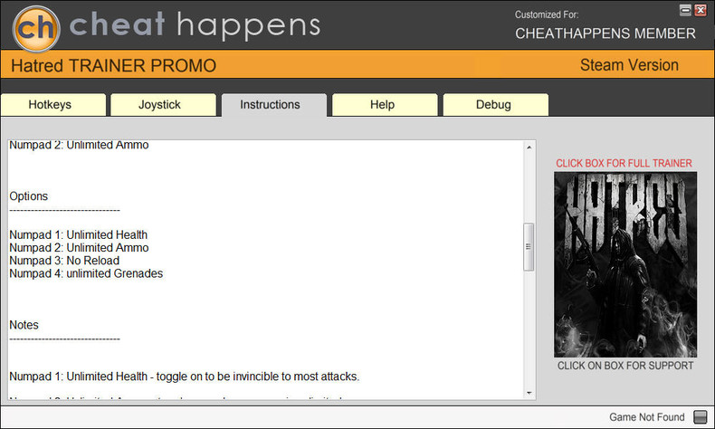 Трейнер +4 для версии 2075 с установленным патчем от 18.07.2016 от Cheat Happens