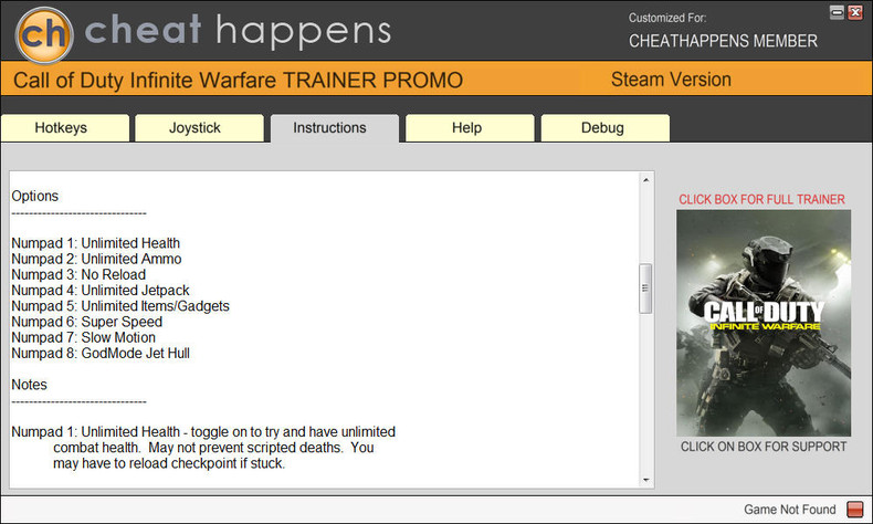 Трейнер +8 для Steam-версии от 12.01.2016 от Cheat Happens