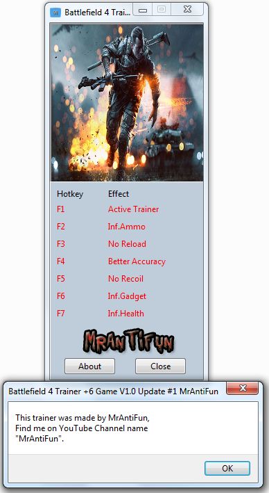 Трейнер +6 (Обновление №1)